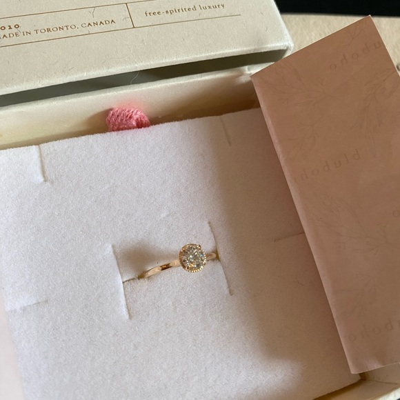 Bluboho 0.5 carat marquesa diamond ring - Picture 3 of 14